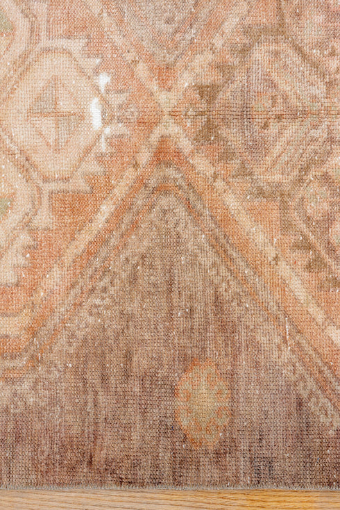 Vintage Oushak Runner Rug (2' x 12')